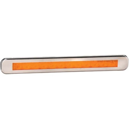 Narva LED Rear Indicator Lamp 9-33V Stainless Steel Cover - 93902BL Car Lighting