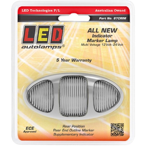 LED Autolamps Twin function rear position with supplementary rear indicator - 97