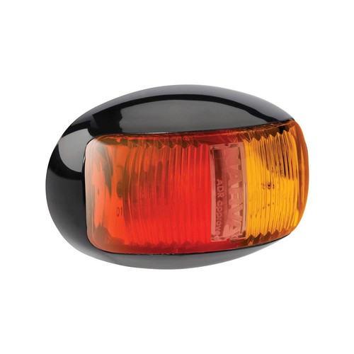Narva Side Marker Light Red/Amber LED 9 to 33V - 91605 Car Wiring Adapter Auto