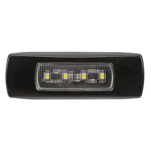 Narva 9-33 Volt Surface Mount LED front end outline marker(white) with Black cov
