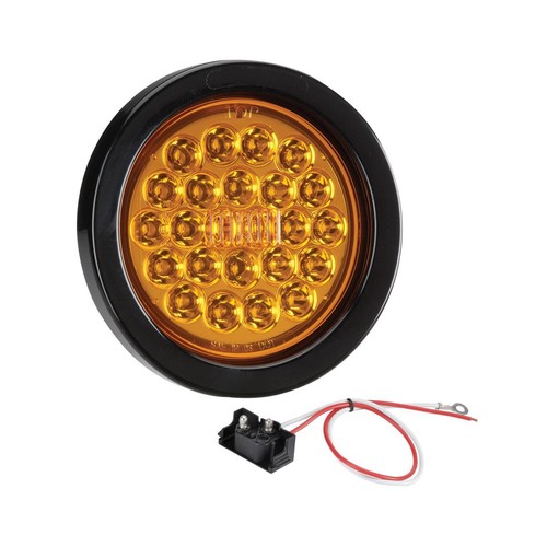 Narva Model 40 LED Rear Indicator Light Kit Round 12V/24V - 94042 Car Wiring