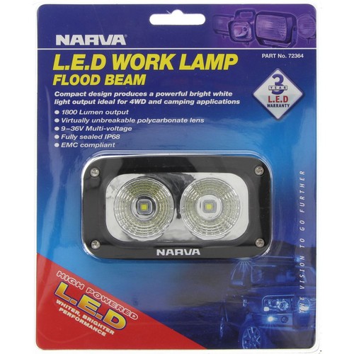 Narva LED Light Bar 9V-36V 1800 Lumens - 72364 Car Wiring Adapter Auto Part Home