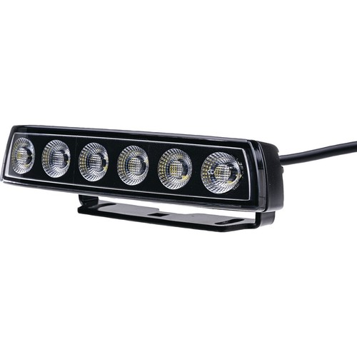 MaxiTrac 6 LED Low Profile Work Light, 12/24Volt Car Wiring Adapter