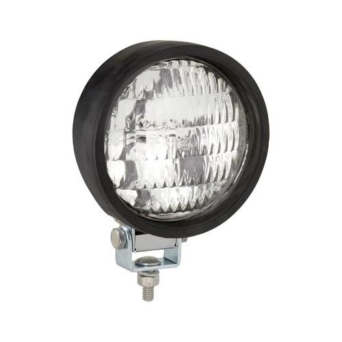 NARVA Halogen Work Light Round 12V Trapezoid Beam - 72450 Car Wiring Adapter