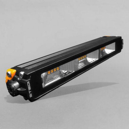 Stedi Micro V2 7.8 Inch 12 LED 2700K Amber Flood Light - LEDMICRO-18W-AMBER Auto