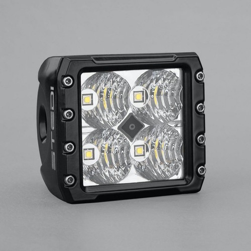 Stedi C-4 Black Edition LED Light Cube Flood Pattern 4 LED Work Light - LEDWORK-