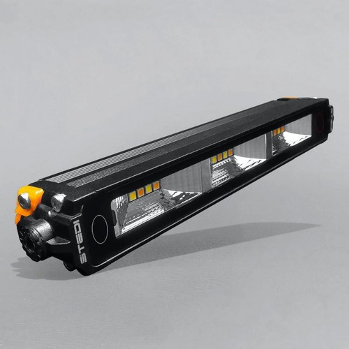 Stedi Dual Color Micro Light 7.8in Amber/White - ST-06-MV2-307 Car Wiring