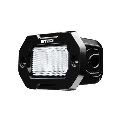 Stedi G2 Black Flush Mount Worklight - ST-04-G2-002 Auto