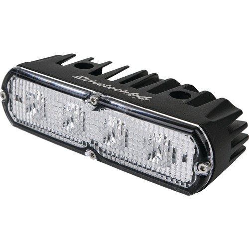 Drivetech 4X4 LED Work Light Rectangle Low Profile Flush Mount 12V/24V Flood Bea