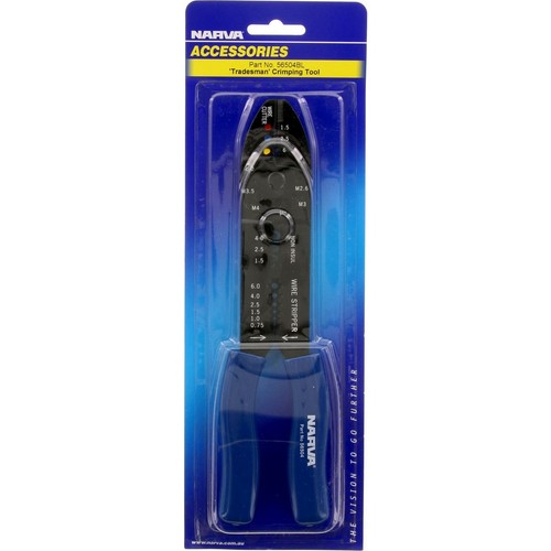 Narva Crimping Tool To Suit Insulated Terminals - 56504BL Car Wiring Adapter