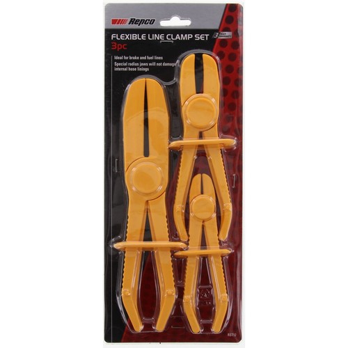 Repco Flexible Line Clamp Set 3pc - RST12 Auto Part