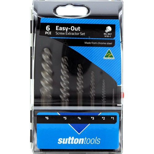 Sutton Screw Extractor Set No 1 to No 6 - M603S15A Auto Part