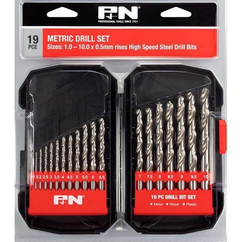 P&N Drill Set 19 Piece Metric - 166044641 Workshop Tool
