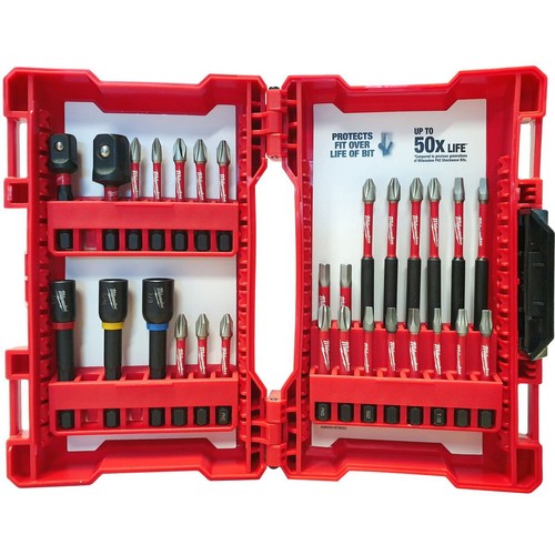 Milwaukee SHOCKWAVE Impact Driver Bit 29PC Set - 48324081 Workshop Tool