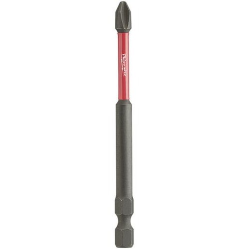Milwaukee SHOCKWAVE Power Bit Phillips #2 89mm (3-1/2in) 5Pk - 48324564 DIY