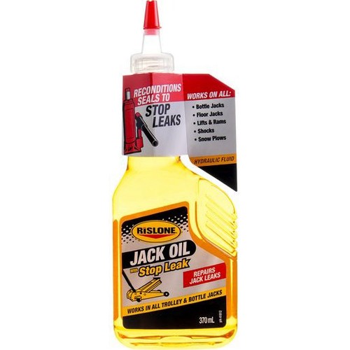 Rislone Hydraulic Jack Oil with Stop Leak 370ml - 41812 Car Service Auto Part
