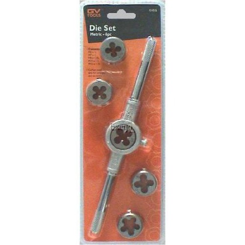 GV Tools 6 Piece Die Set Metric - GV015 Auto Part Workshop Tool