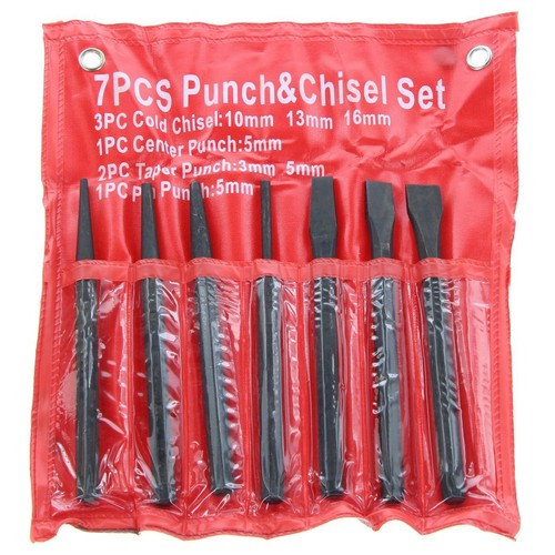 GV Tools Punch And Chisel Set 7 Piece - GV167 Auto Part Workshop Tool