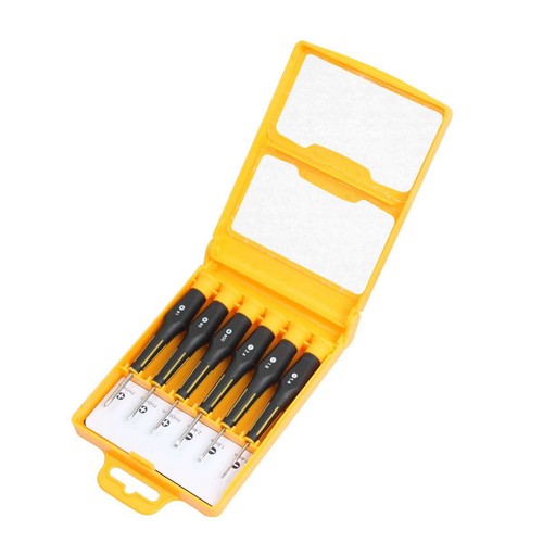 GV Tools 6 Pc Precision Screwdriver Set - GV194 Auto Part Workshop Tool