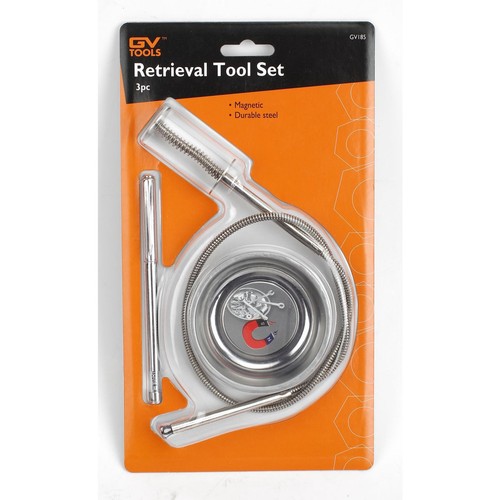 GV Tools 3 Piece Retrieval Tool Set - GV185 Workshop Tool