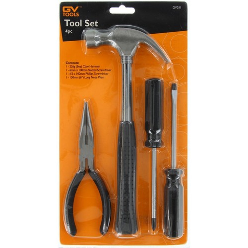 GV Tools Tool Set 4pc - GV031 Auto Part Workshop Tool