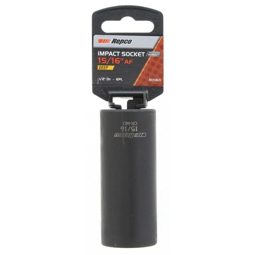 Repco Deep Impact Socket 15/16in, 1/2in Drive - RT21457I Auto Part Workshop Tool