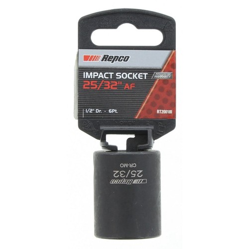 Repco Impact Socket 25/32in, 1/2in Drive - RT20018I Auto Part Workshop Tool