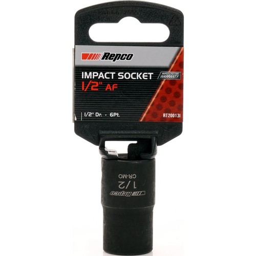 Repco Impact Socket 1/2in, 1/2in Drive - RT20013I Auto Part Workshop Tool