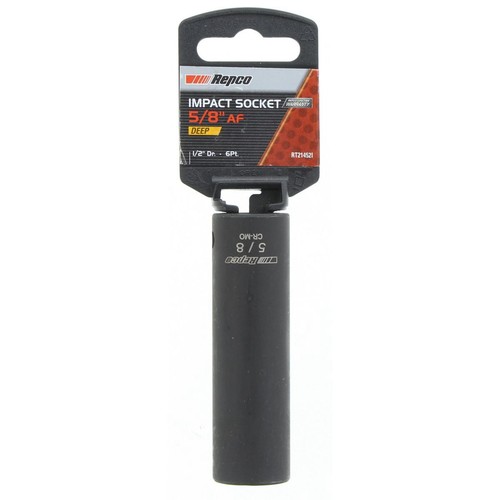 Repco Deep Impact Socket 5/8in, 1/2in Drive - RT21452I Auto Part Workshop Tool