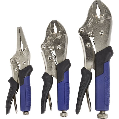 Mechpro Adjustable Locking Pliers Set 3 Piece - MPBP103K Auto Part Workshop Tool