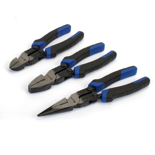 Mechpro 3 Piece High Leverage Pliers Set - MPBP108K Auto Part Workshop Tool