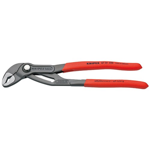 Knipex 250mm Cobra Water Pump Pliers - 8701250SB Auto Part Workshop Tool