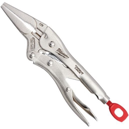 Milwaukee 152mm (6in) TORQUE LOCK Long Nose Locking Pliers - 48223506 Auto Part