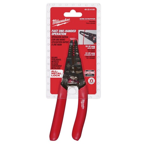 Milwaukee Wire Stripper/Cutter for Solid and Stranded Wire - 48226109 Auto Part
