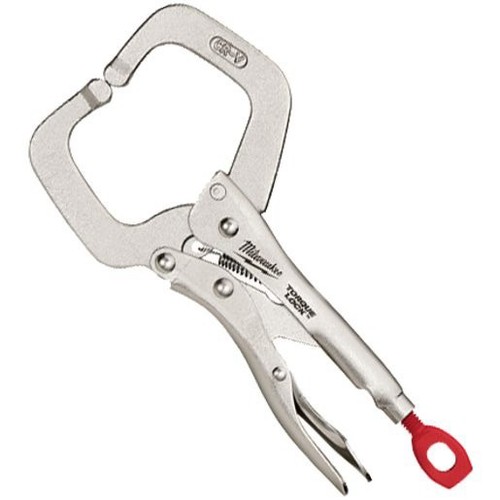 Milwaukee 152mm (6in) TORQUE LOCK C-Clamp Locking Pliers Regular Jaws - 48223532