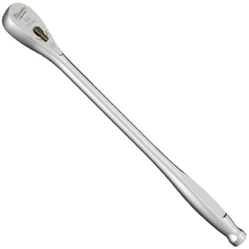 Milwaukee 1/4in Drive Fixed Head Ratchet 229mm (9in) - 48229005 Workshop Tool
