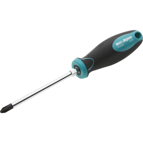 Repco Screwdriver Phillips No2 6 x 100mm Green - RT24055 Auto Part Workshop Tool