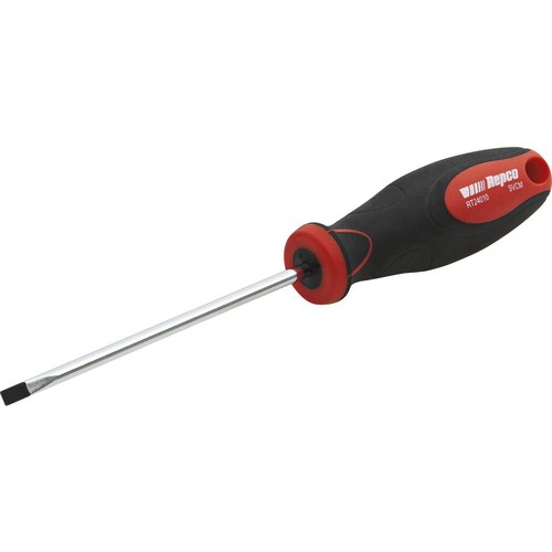 Repco Screwdriver 3.2mm x 75mm Red - RT24010 Auto Part Workshop Tool