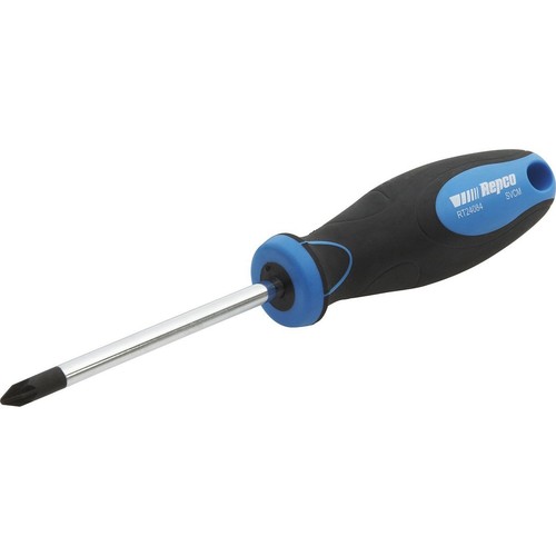 Repco Screwdriver Phillips No1 5 x 75mm Blue - RT24084 Auto Part Workshop Tool