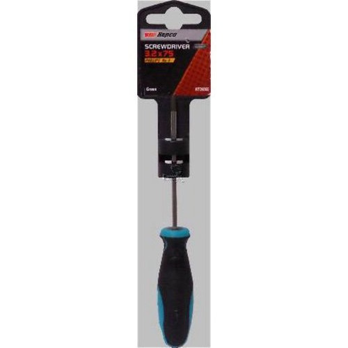 Repco Screwdriver Phillips No0 3.2mm x 75mm Green - RT24065 Auto Part