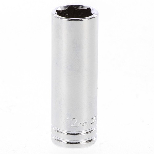 Repco Deep Socket 12mm 1/4in Drive 6PT - RT22012 Auto Part Workshop Tool