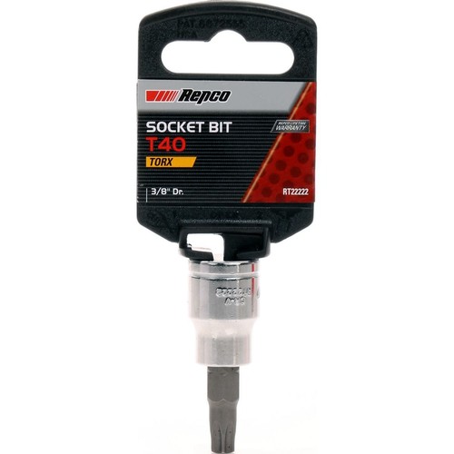 Repco Torx Socket T40, 3/8in Drive - RT22222 Auto Part Workshop Tool