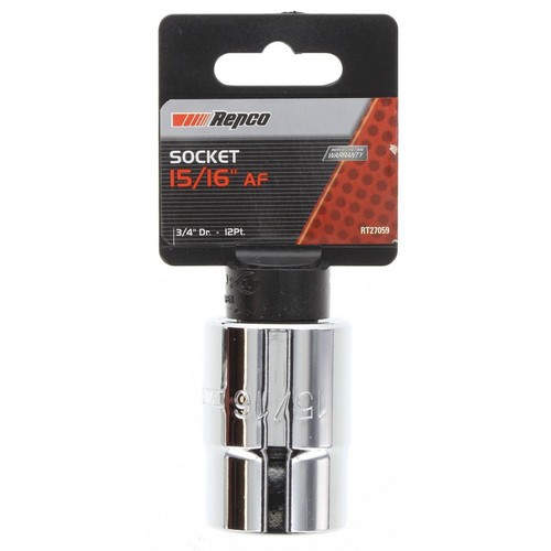 Repco Socket 15/16in, 3/4in Drive, 12 Point - RT27059 Auto Part Workshop Tool