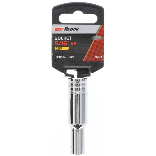 Repco Deep Socket 5/16in 3/8in Drive 6PT - RT21749 Auto Part Workshop Tool DIY