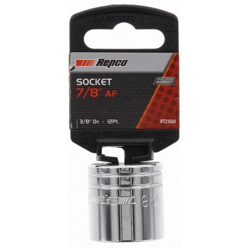Repco Socket 7/8in, 3/8in Drive, 12 Point - RT21660 Auto Part Workshop Tool DIY