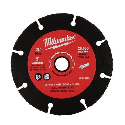 Milwaukee Carbide Abrasive Wheel - 49943005 Auto Part