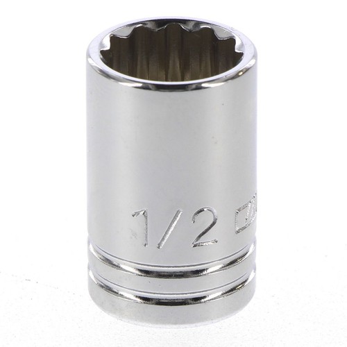 Repco Socket 1/2in, 3/8in Drive, 12 Point - RT21654 Auto Part Workshop Tool DIY