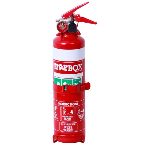 Firebox Fire Extinguisher 1Kg Dry Chemical Powder ABE - FB10ABE Auto Part