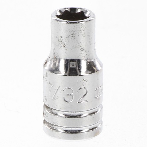 Repco Socket 7/32in, 1/4in Drive, 6 Point - RT21952 Auto Part Workshop Tool DIY