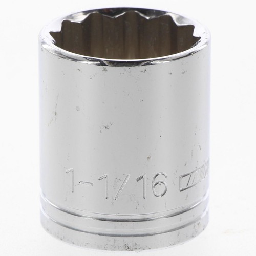 Repco Socket 1-1/16in, 1/2in Drive, 12 Point - RT21361 Auto Part Workshop Tool